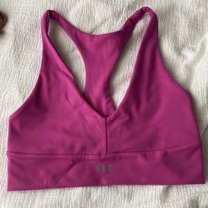 Never worn set active bra